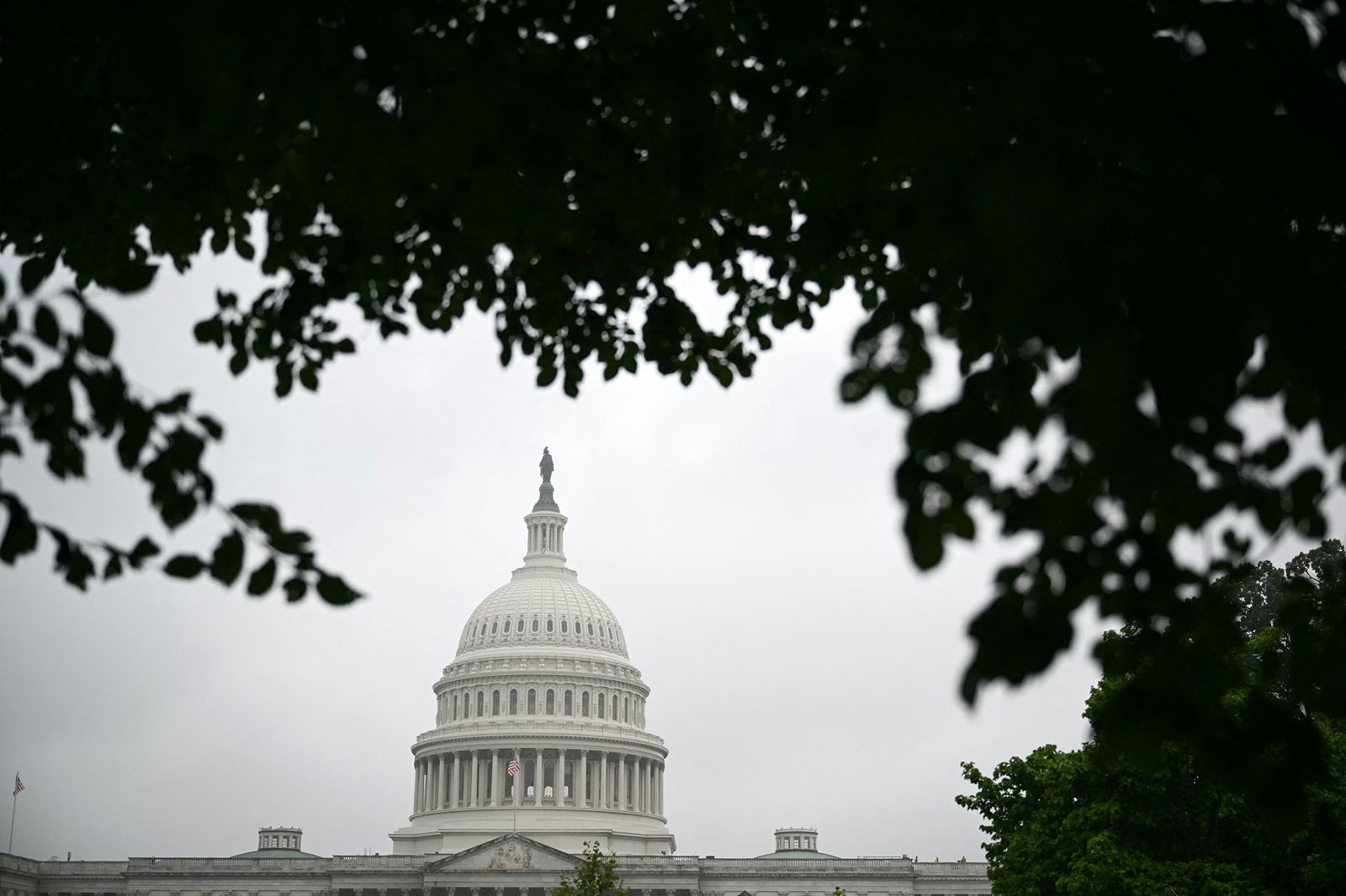 <i>Mandel Ngan/AFP/Getty Images via CNN Newsource</i><br/>A view of the US Capitol building on June 27