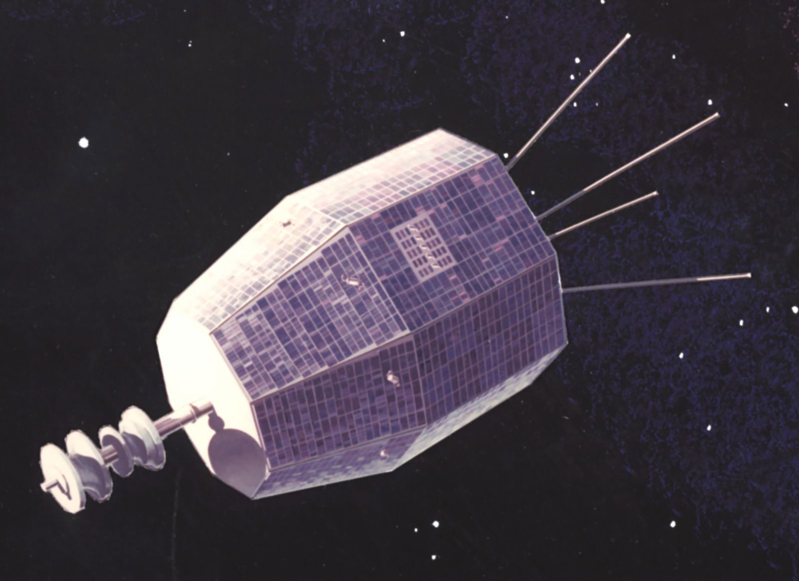 <i>Alex Cherney/CSIRO via CNN Newsource</i><br/>The ASKAP radio telescope in Western Australia picked up a powerful radio signal from a NASA satellite that stopped working in 1967.