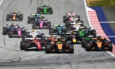 Lando Norris began in pole position and led for all but a few seconds.