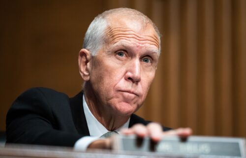 Sen. Thom Tillis attends a hearing in Washington on June 25. Republican Sen. Thom Tillis of North Carolina announced June 29 he is not seeking reelection next year.