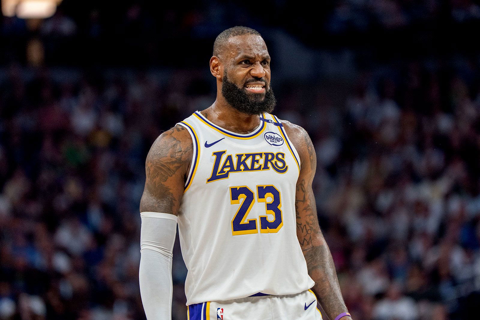 <i>Patrick Smith/Getty Images via CNN Newsource</i><br/>LeBron James has picked up his player option to remain with the Los Angeles Lakers
