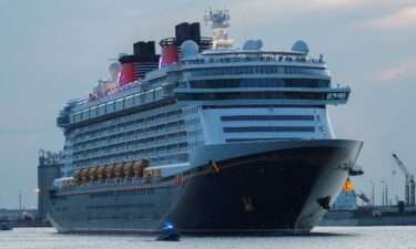 The Disney Dream rescue team rescued the two passengers who fell overboard.