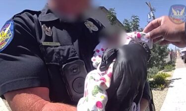 Phoenix Police said the baby was clinging to life when they got to the south Phoenix apartment complex.
