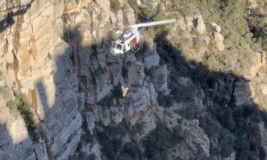 A woman has been rescued after being missing for three days while camping near the Edge of the World.