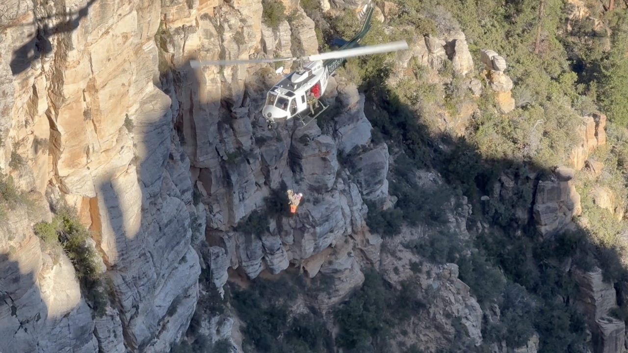 <i>CCSO/KNXV via CNN Newsource</i><br/>A woman has been rescued after being missing for three days while camping near the Edge of the World.