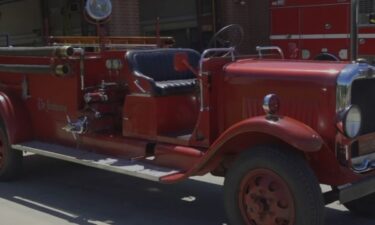 A nearly century-old fire engine is back where it first went into service: Yuba City.