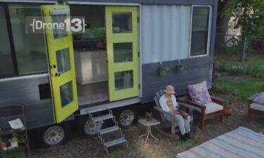 It's a new spin on affordable housing: a low-cost tiny home on wheels.