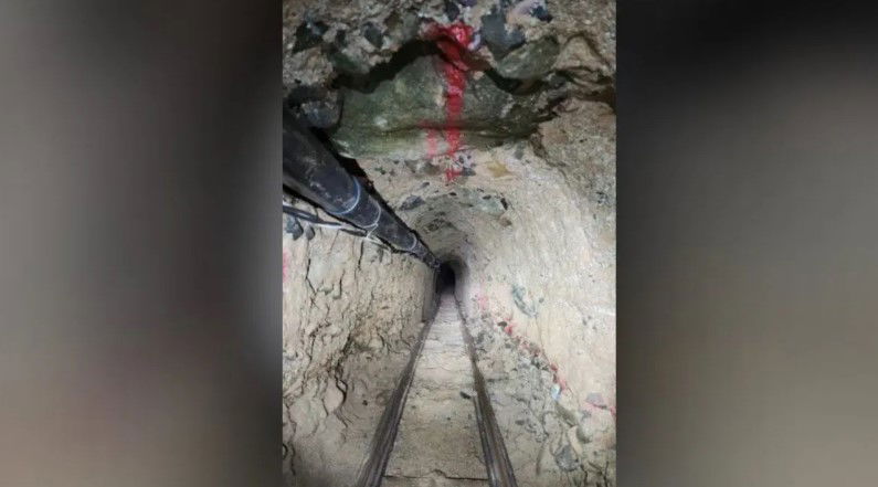 <i>Border Patrol/KRDO via CNN Newsource</i><br/>It's believed the tunnel was used to transport large amounts of contraband.
