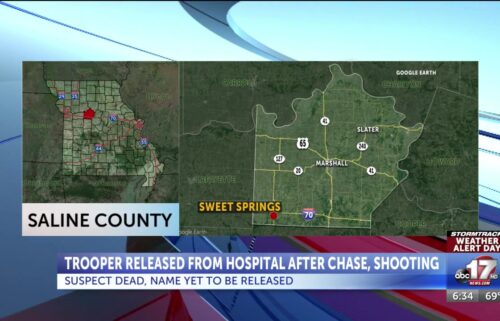 Trooper suffers minor injuries after getting shot in Saline County; MSHP investigating officer-involved shooting
