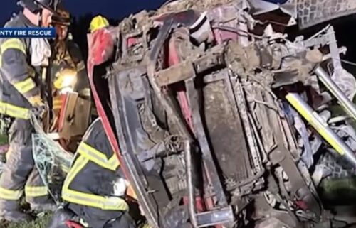 Marion County Fire Rescue is crediting an iPhone for helping save a man’s life after his pickup truck crashed through a fence. Officials say the driver was trapped and the fence impaled him.