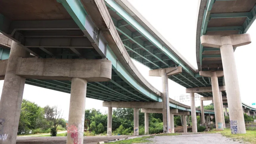 I-229 double decker bridge Interstate 229