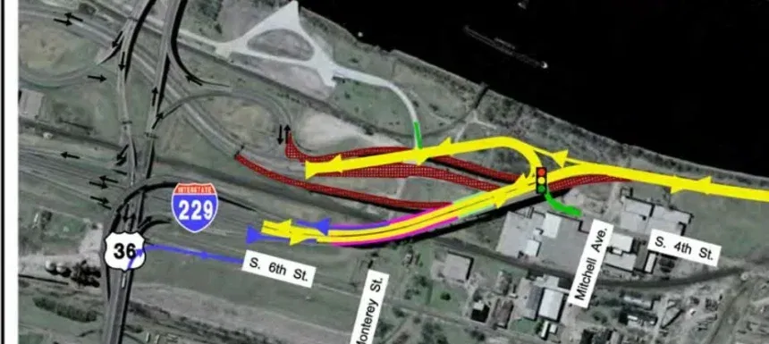 I-229 replacement 4th street exit