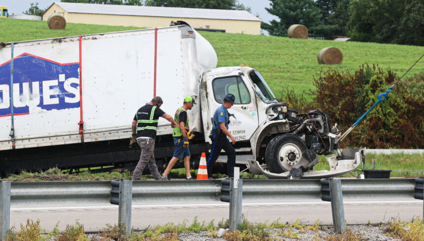 Interstate 29 Crash Lowes Truck 3