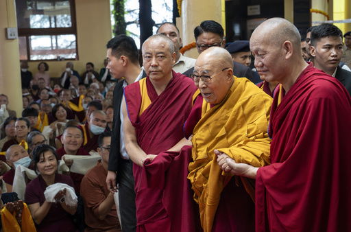 Tibetan spiritual leader the Dalai Lama