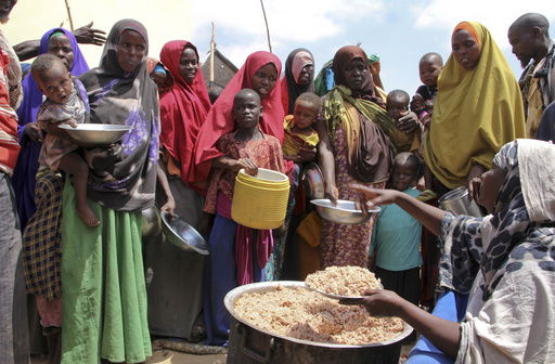 FILE - Newly arrived Somalis