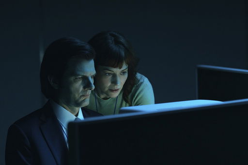 This image released by Apple TV+. shows Adam Scott