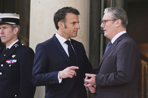 FILE - French President Emmanuel Macron