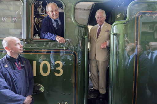 FILE - Britain's King Charles III
