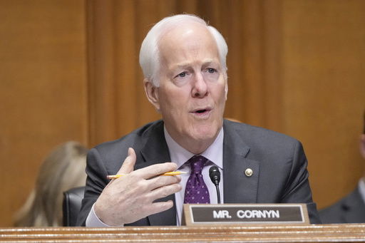 FILE - Sen. John Cornyn