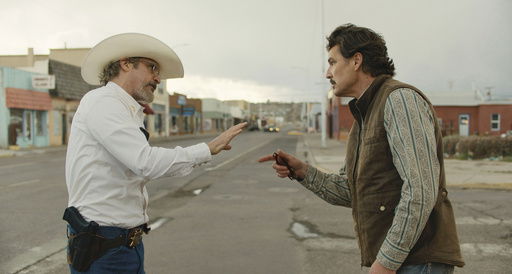 This image released by A24 shows Joaquin Phoenix