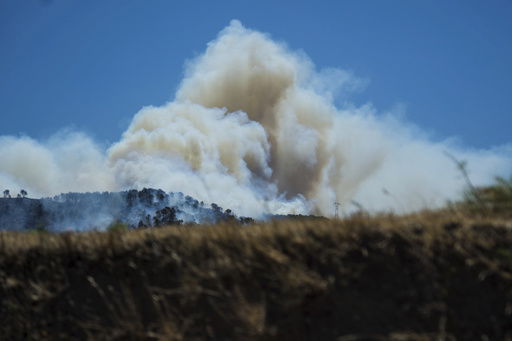 This photo provided by the fire brigade Pompiers13