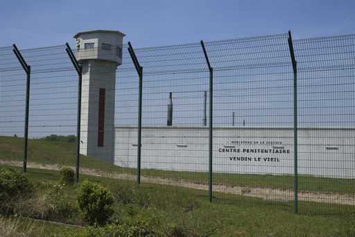 FILE - The Vendin-le-Vieil prison