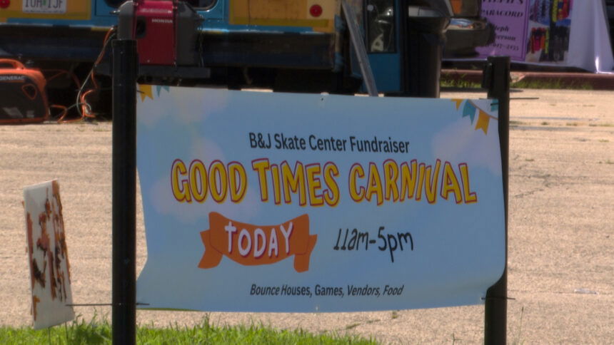 Good Times Carnival Sign
