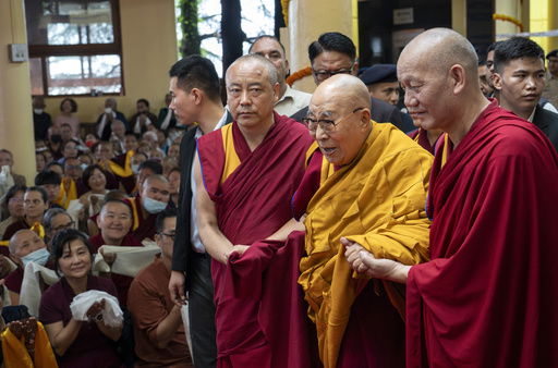Tibetan spiritual leader the Dalai Lama