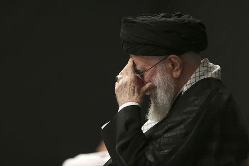 In this photo provided by the Office of the Iranian Supreme Leader