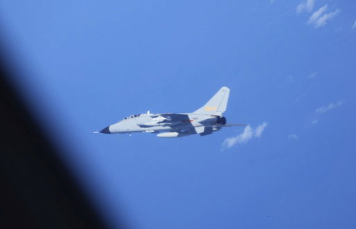 In this photo provided by Japan’s Ministry of Defense