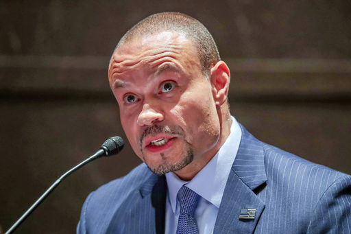 FILE - Daniel Bongino speaks during a House Judiciary Committee hearing on Capitol Hill