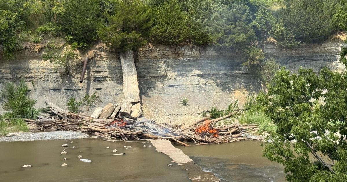 <i>KAKE via CNN Newsource</i><br/>The Salina Fire Department is warning residents that they could face arson charges if attempting to remove a massive log jam by fire on the Smoky Hill River after a nearby fire over the weeken