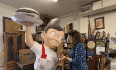 Sheila Lehman is restoring Bob's Big Boy statues in Burbank