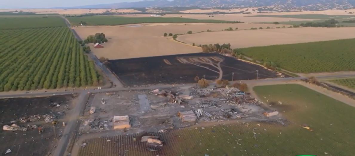<i>KCRA via CNN Newsource</i><br/>The investigation into the Esparto fireworks explosion