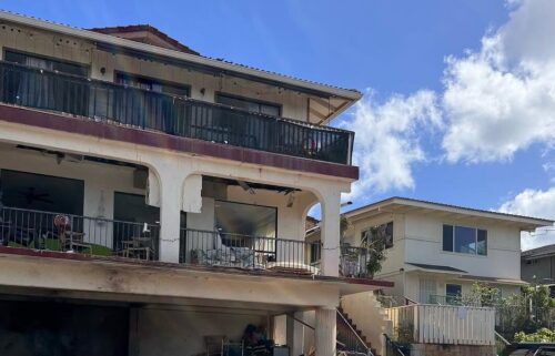 The house of the massive Aliamanu fireworks explosion.