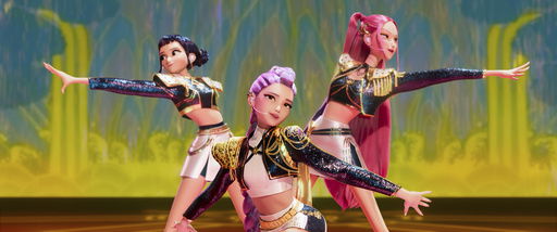 This image released by Netflix shows characters Zoey