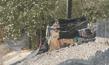 Residents in east Las Vegas are reporting an increase in homeless people in their neighborhoods following a construction project at the wash near Flamingo and Maryland Parkway.