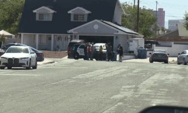 as Vegas Metro Police are investigating the death of a 20-year-old man whose body was discovered in a backyard swimming pool.