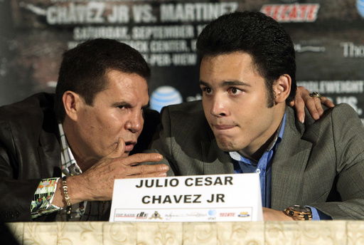 FILE - Julio Cesar Chavez Jr.
