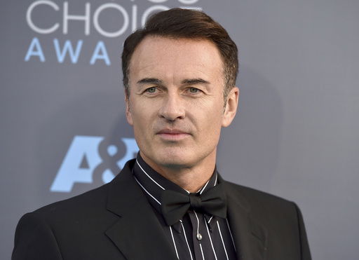 FILE - Julian McMahon arrives at the 21st annual Critics' Choice Awards at the Barker Hangar on Sunday