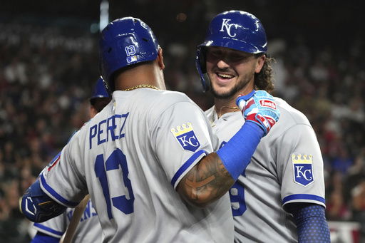 Kansas City Royals' Vinnie Pasquantino