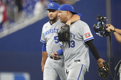 Kansas City Royals relief pitcher Carlos Estevez