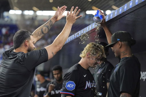 Miami Marlins' Kyle Stowers