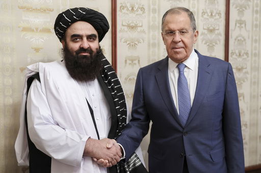 FILE - In this photo released by Russian Foreign Ministry Press Service on Oct. 4