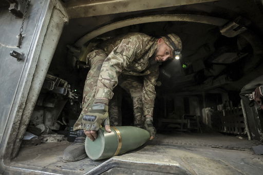FILE - In this photo provided by Ukraine's 24th Mechanized Brigade press service