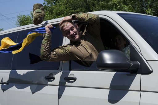 Ukrainian soldier Denys Zalizko