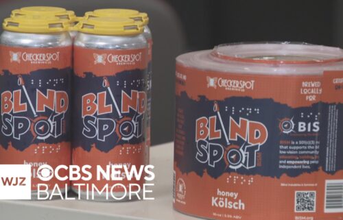 A group of engineering students at Johns Hopkins University put their invention skills to work and delivered by building a printer that can add braille to beer labels.
