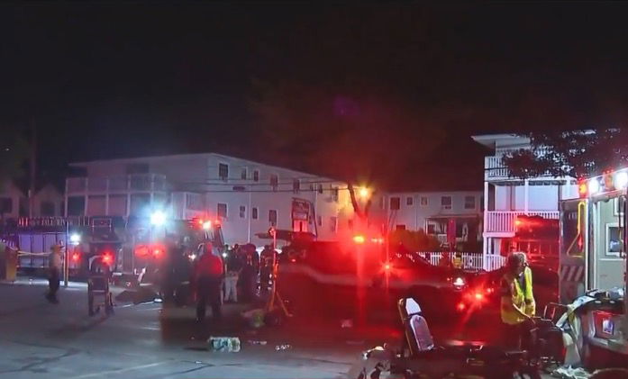 <i>WBZ via CNN Newsource</i><br/>Multiple people have died in a fire at an assisted living home in Fall River