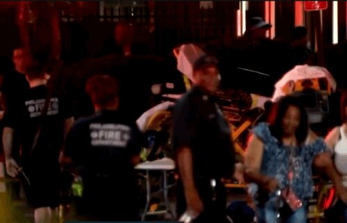 Dozens of residents of a senior apartment complex were evacuated on a hot evening as firefighters worked to put out an electrical fire that broke out at the complex on July 29