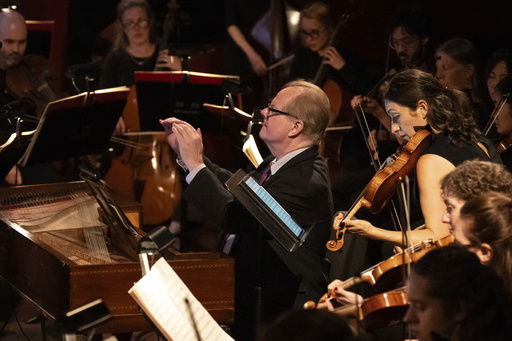 Conductor Will Crutchfield appears during a rehearsal at at Alexander Kasser Theater at Montclair State University in Montclair